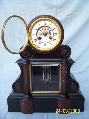 reloj de marmol
