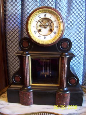 reloj de marmol