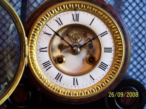 reloj de marmol
