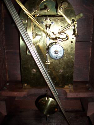RELOJ CARILLON DE SOBREMESA DE MADERA