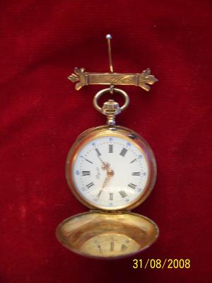 Reloj de bolsillo de oro