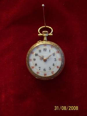 RELOJ DE BOLSILLO DE ORO, foto ampliada en nueva ventana