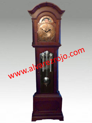 RELOJ DE PIE CARILLON ALEMAN HWN, foto ampliada en nueva ventana