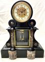 RELOJ DE MARMOL. RELOJ FRANCES DE SOBREMESA NAPOLEON III, EPOCA 188…