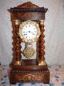 RELOJ FRANCES DE COLUMNAS. RELOJ FRANCES DE COLUMNAS, NAPOLEON III, AO 1.880…